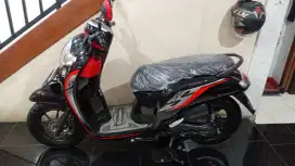 SCOOPY SPORTY HITAM TH 2020, DP CUMA 500 RIHU
