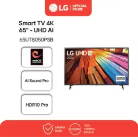 LG Smart TV 65UT8050PSB 4K 65 inch Garansi Resmi 1 tahun