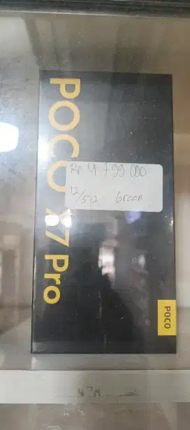 POCO X7 pro 12/512 Baru Bergaransi resmi