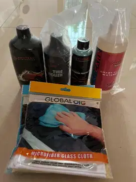 Dijual Murah Baru 1 Paket Shampoo Mobil, Pembersih Interior Protera