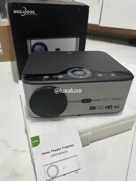 Proyektor Goojodoq Gen 2 Tajam Like New