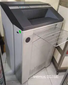 Mesin Penghancur Kertas Paper Shredder Intimus 007-SE Kondisi Rusak