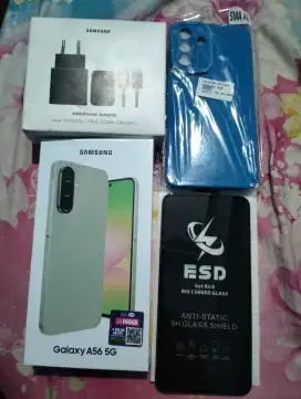 Samsung A56 5G ram 8 Rom 256GB +Adaptor ori Samsung 45 w Baru