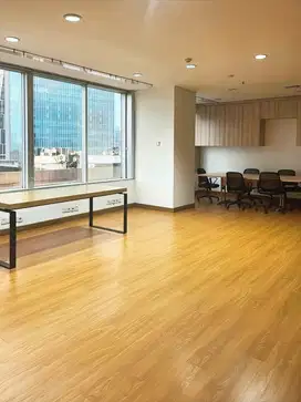 Kantor Baru Siap Pakai Furnished di Menara Sudirman Jakarta Selatan