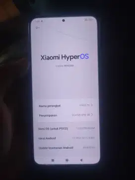 Poco f3 ram 8/256 orian no minus hp+cassan biasa