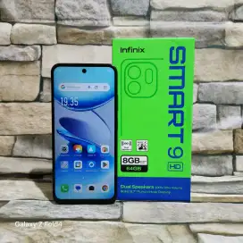 Infinix Smart 9 HD 4/64 4G Fulset segel mulus 98% Garansi panjang