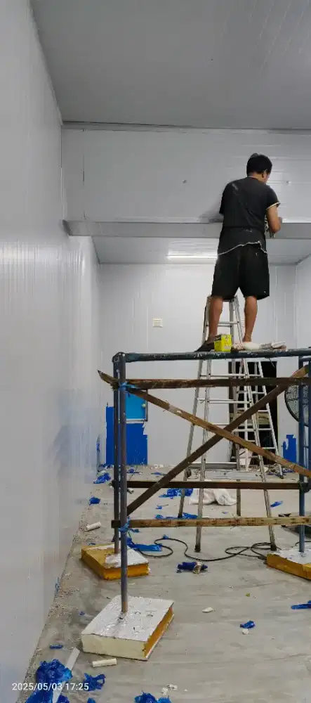 Pemasangan cold storage dan abf