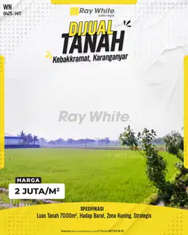 TANAH KEBAK KRAMAT STRATEGIS SIAP BANGUN