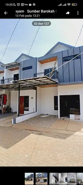 Rumah Murah desain Scandinavian lokasi 12 menit ke stasiun Citayam
