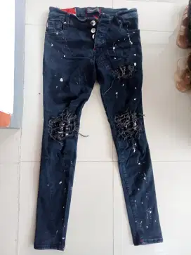 Hemjeansku denimitup m1 tri batik size 32