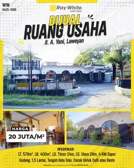 RUANG USAHA DI SOLO SIAP CUAN LAWEYAN