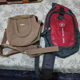 Tas wanita flicka dan tas salempang bobo outdoor water proof