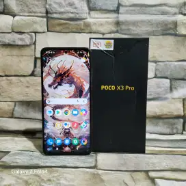 Poco X3 Pro 8/256 4G Gold Fulset segel mulus 99%