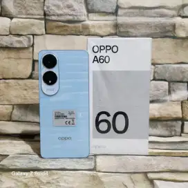 Oppo A60 8/256 4G Blue Fulset segel mulus 98% Garansi panjang