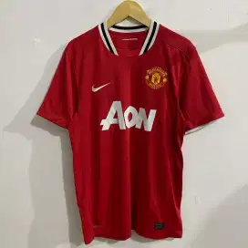 Jersey Manchester United MU home 2011/12 football t shirt kaos bola
