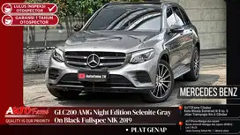 Mercedes Benz GLC200 AMG Night Edition Selenite Gray On Black NIK 2019
