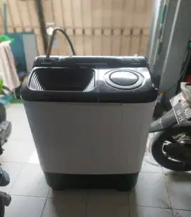 Mesin cuci 8kg merk denpo 2 tabung