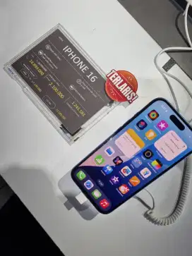 Dijual iPhone 16 baru segel resmi 128 256