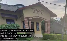 Rumah dipercut Sei Tuan Luas tanah 350m2,LB=75+m2