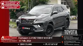 Toyota New Fortuner 2.4 VRZ TRD FACELIFT AT NIK 2021