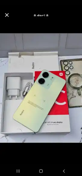 Redmi 13c 8/256gb Mulus seperti baru Fullset