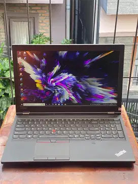 Lenovo Thinkpad P52 Core i7 Gen 8 Ram 16GB Ssd 512GB
