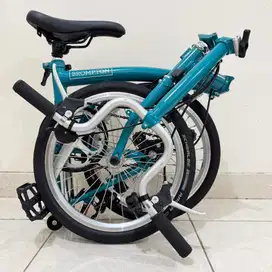 BROMPTON M3E WATER BLUE 2020 - ISTIMEWA