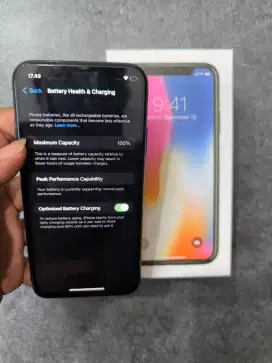 Iphone x 256gb fullset