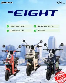 Jual Sepeda Listrik Ion Eight 3jutaan Fitur Lengkap
