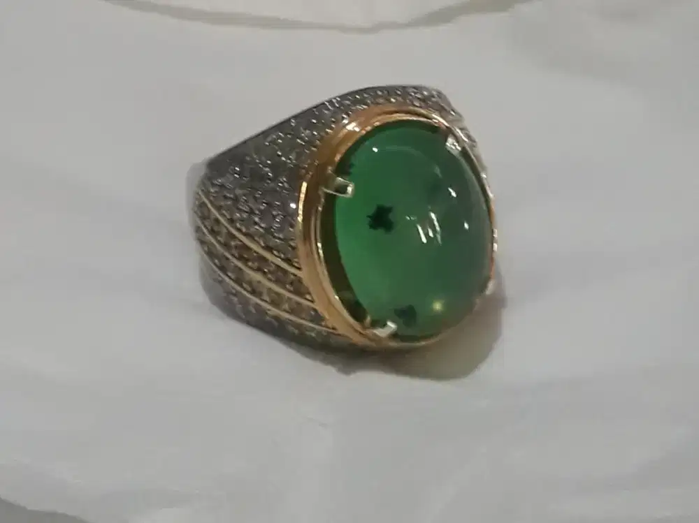 Batu Garut ring Perak