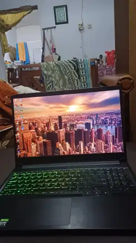 Dijual Laptop Lenovo Ideapad Gaming 3, AMD RYZEN 5, RAM 32 GB, SSD 450