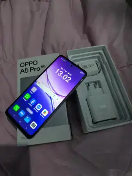 Oppo A5 Pro 5g 256gb 2bln pakai