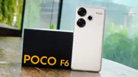 Poco f6 baru beli 2 juni 2025 garansi 18 bln