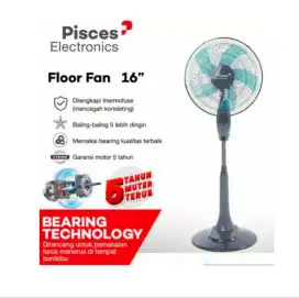 Kipas Angin Stand Fan 16 dengan Bearing 1680 PRO