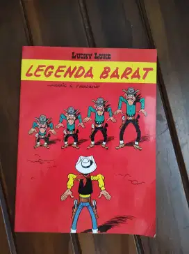Buku komik lawas lucky luke