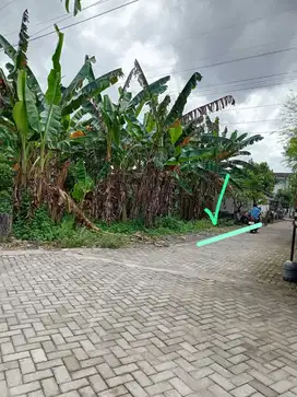 Tanah Murah dekat Terminal giwangan akses jalan lebar.