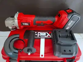 Baru mesin gerinda portabel trex Brushless 1 baterai lithium ion 48Vf