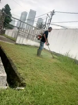 Potong rumput jagakarsa