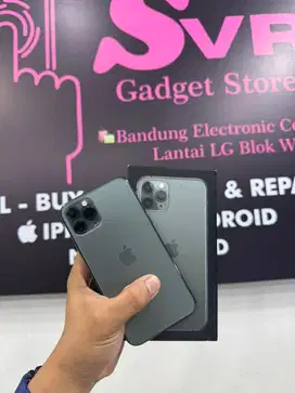 Iphone 11pro 256gb all operator inter bh 100% mulus Box Ori fullset