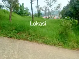 Jual Tah pingir jalan luas 20tmbk srt SHM lokasi pasir jambu ciwidey