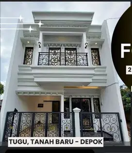 Rumah Classic Modern Dekat Tugu Tanah Baru Beji Depok