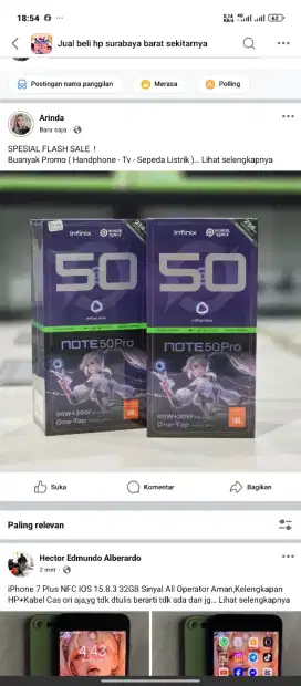 INFINIX NOTE 50 PRO HAPPY GAMING 3JTAN