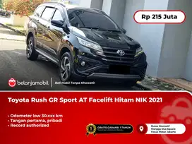 [ LOW KM ] Toyota Rush GR Sport AT Facelift Hitam 2021/2022