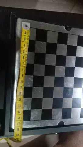 Papan catur model stainles kecil