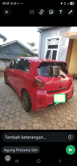 Toyota Yaris 2013 Bensin