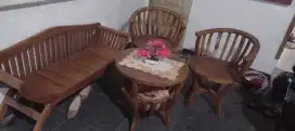 Jual Satu Set kursi dan meja teras