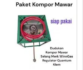 Kompor mawar 1 set 202