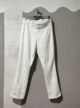 Celana Kasual / Olahraga Putih / Track Pants Spandek