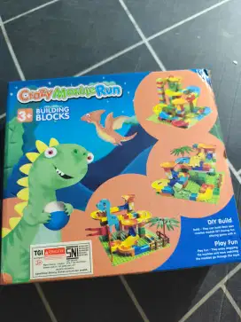 building blocks marble run