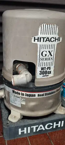 Pompa Air Bekas merk Hitachi type WT PS300GX